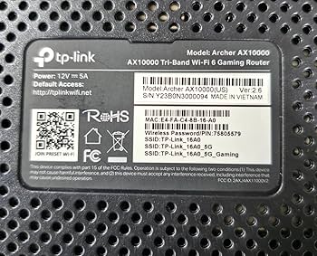 Amazon.com: TP-Link WiFi 6 AX Router for Large Homes - Tri-Band
